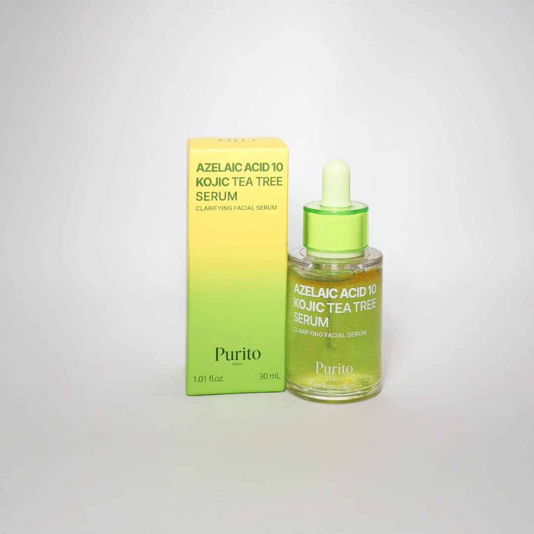 PURITO SEOUL Azelaic Acid 10 Kojic Tea Tree Serum 30ml – Blemish & Dark Spot Care
