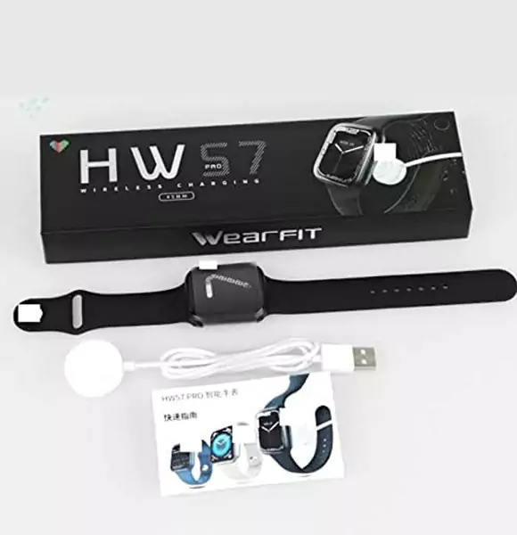 HW S7 pro Smart Watch Magnetic charging Short message reminder