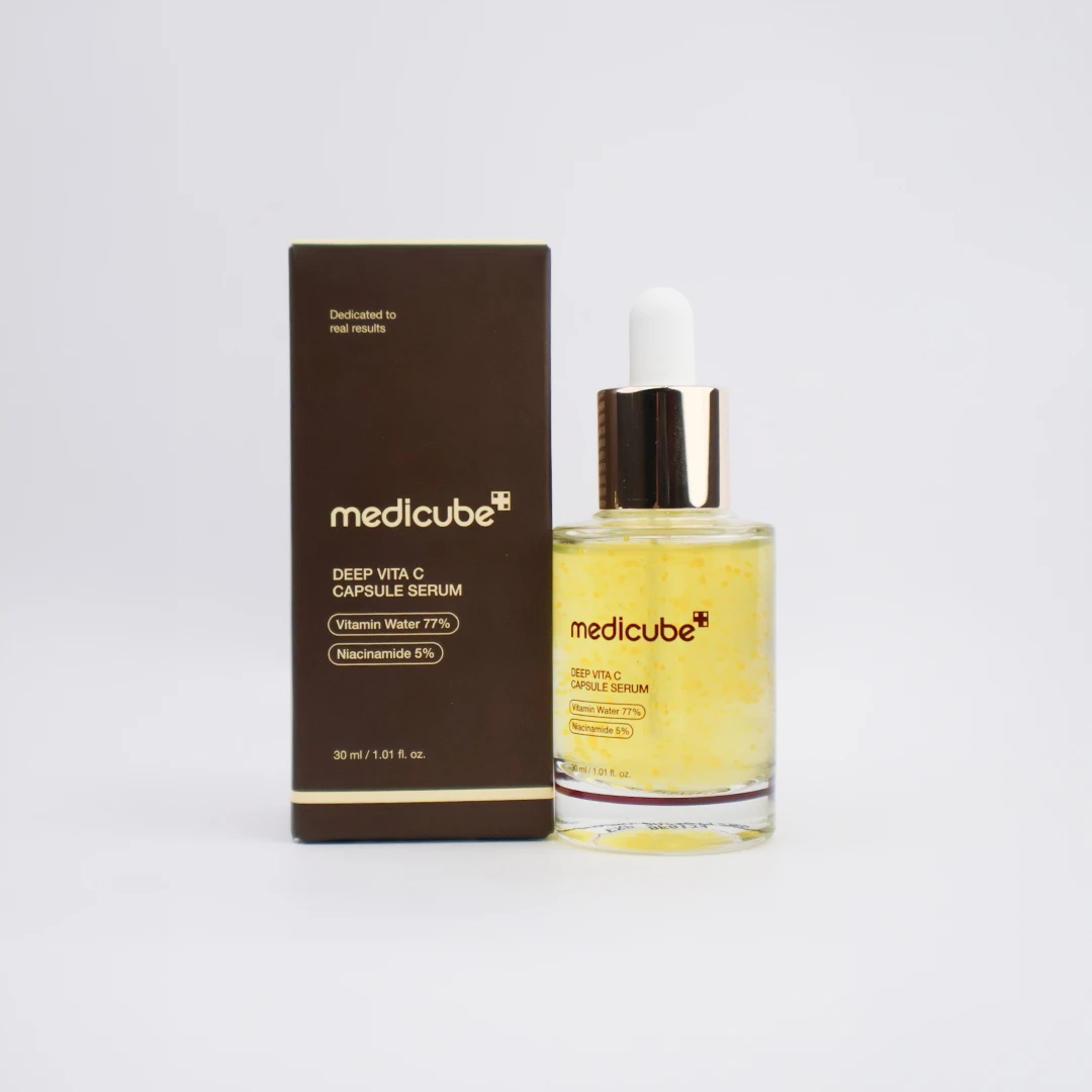 Medicube Deep Vita C Capsule Serum 30ml – Vitamin C Brightening & Dark Spot Care