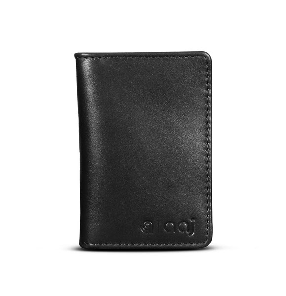 AAJ Leather Card Holder AJ-CH02 Black