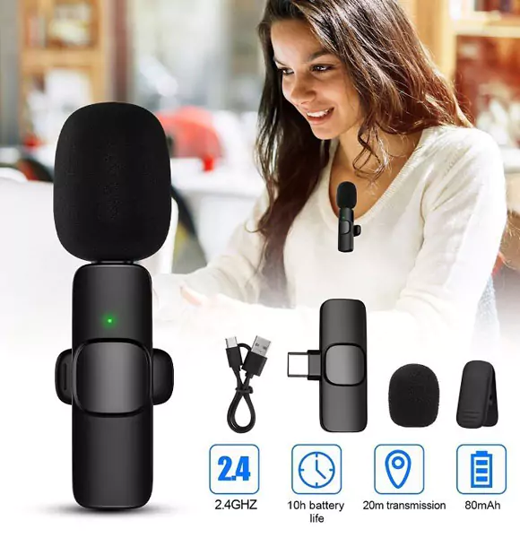 K9 Wireless Dual Microphone for Android