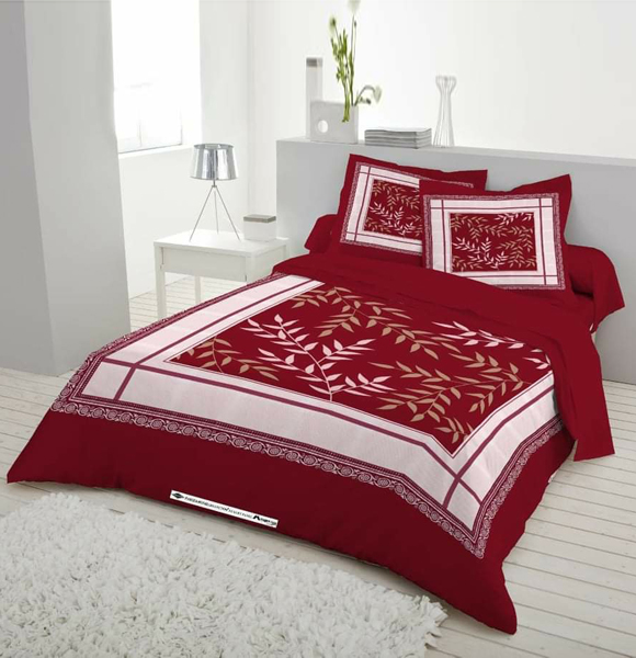 Premium Quality King Size Printed Bed Sheet GM-244