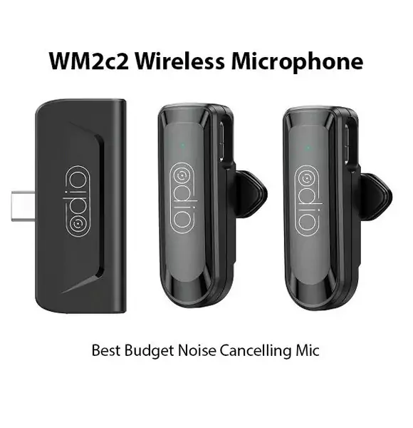 Dual Odio WM2c2 Wireless Microphone For Type C Devices (1:2)