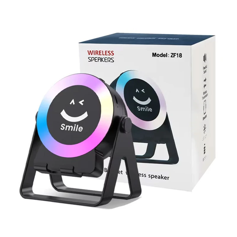 ZF18 Sensor Bluetooth Speaker & Mobile Holder with RGB Light