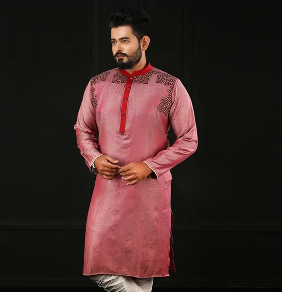 New Stylish Embroidery Panjabi for Men’s