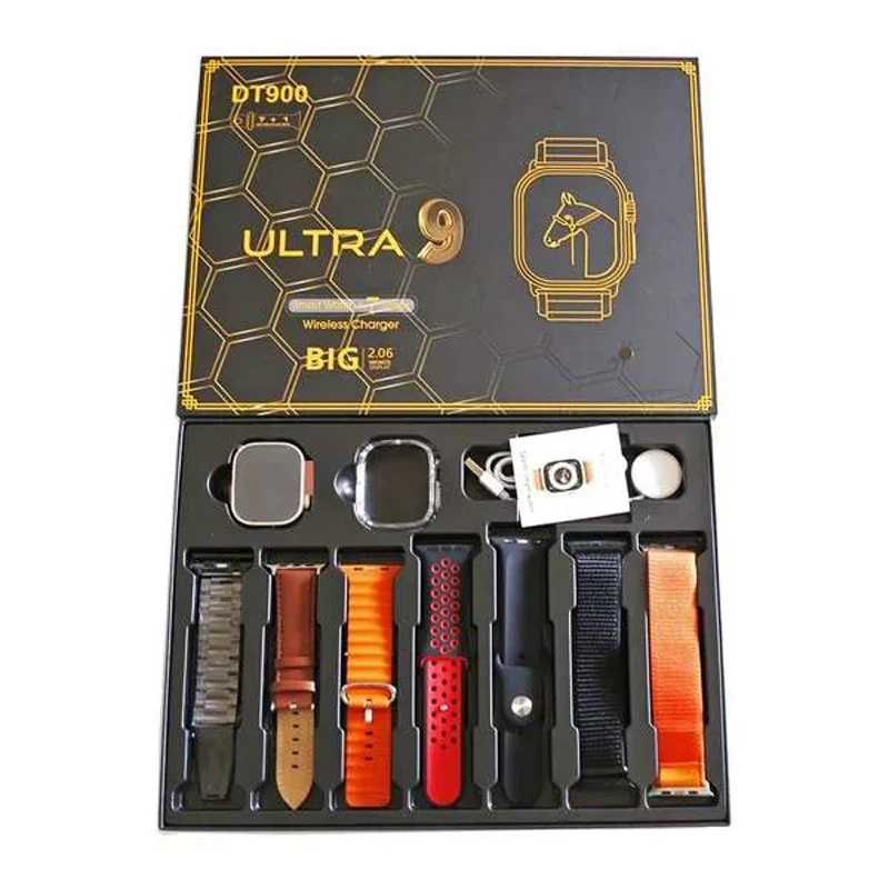 DT900 Ultra Smart Watch with 1.92 Inch HD Display, Bluetooth Calling & Health Monitoring Features