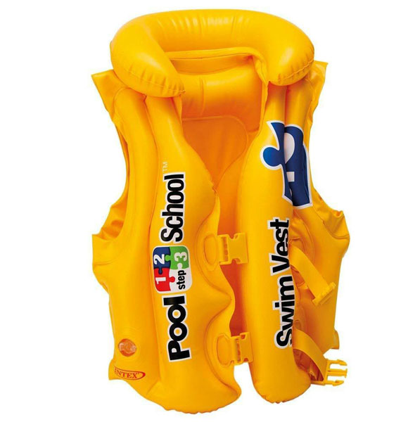Kids Plastic Swimming Vest Life Jacket