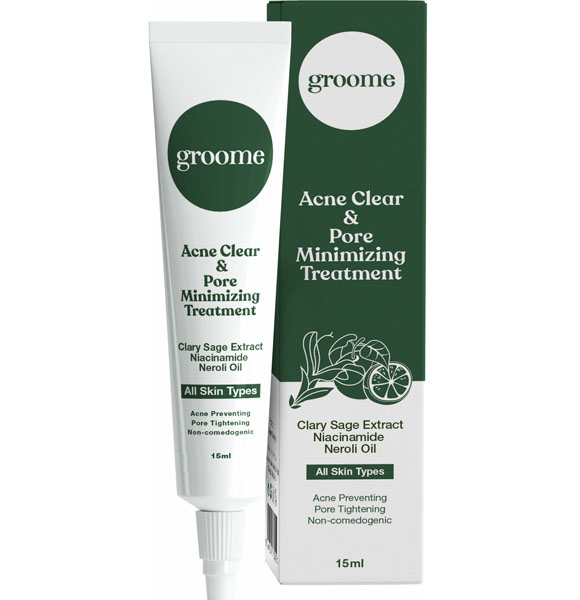 Groome Acne Clear & Pore Minimizing Treatment-15 gm (SCL)