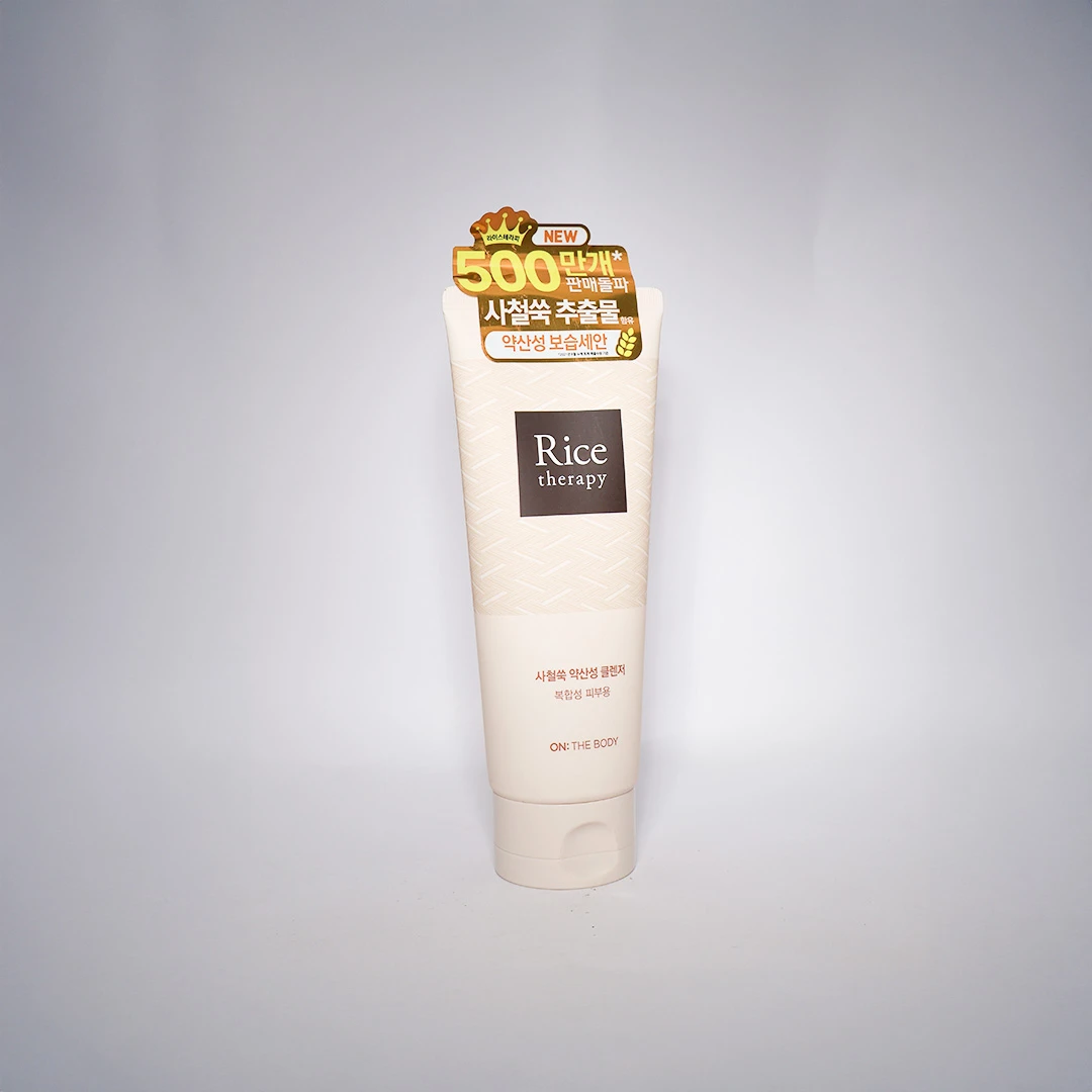 On The Body Rice Therapy Artemisia pH Balance Cleanser 150ml – Gentle Hydrating Face Wash