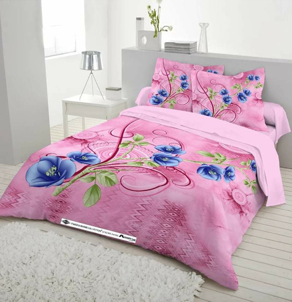 Premium Quality King Size Printed Bed Sheet GM-232