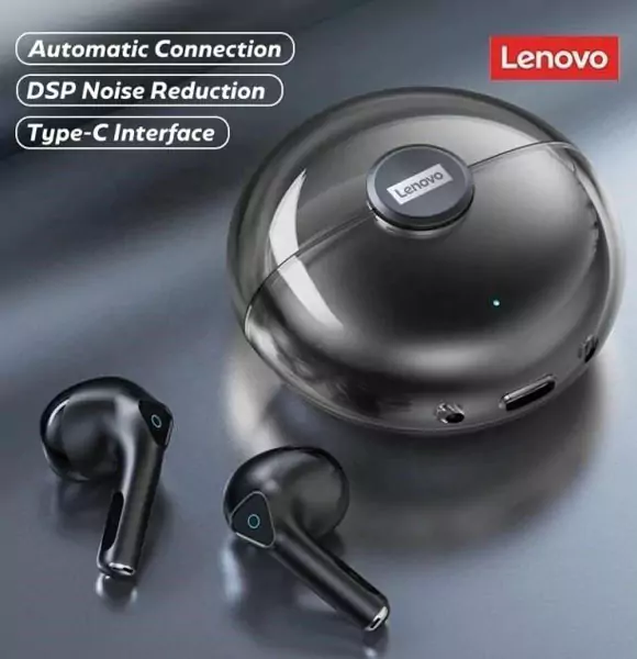 Lenovo LP80 BT 5.0 Headphones Waterproof True Wireless Stereo Earbuds w/ENC Noise Reduction