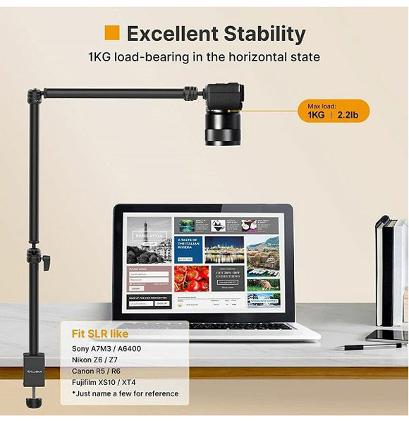 Ulanzi VIJIM LS08 Flexible Arm Professional Live Streaming Stand Equipment
