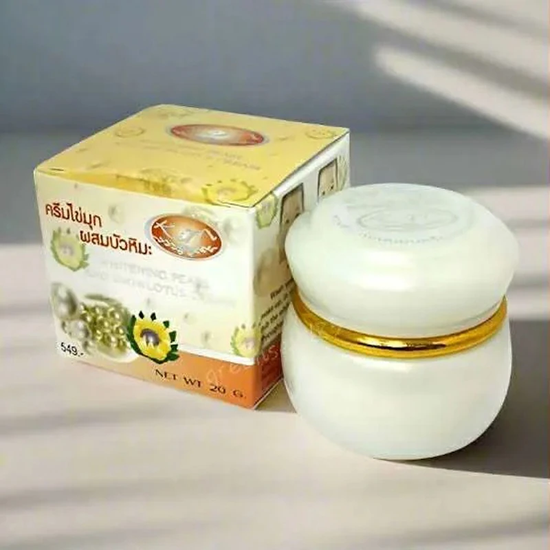 Kim Whitening Pearl And Snow Lotus Cream - 20gm - White Thailand (Authentic)
