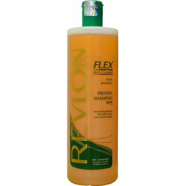 Revlon Flex Body Building Protein Shampoo For Dry / Damaged (SCL)
