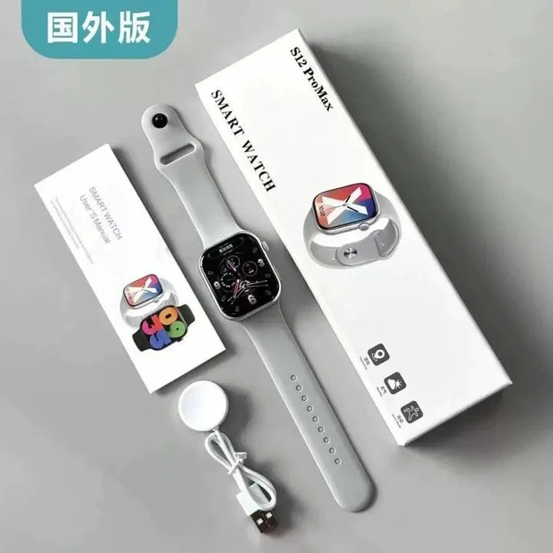 S12 Max FereFit Smart Watch with Bluetooth Calling, AMOLED Display, NFC Access & Wireless Charging