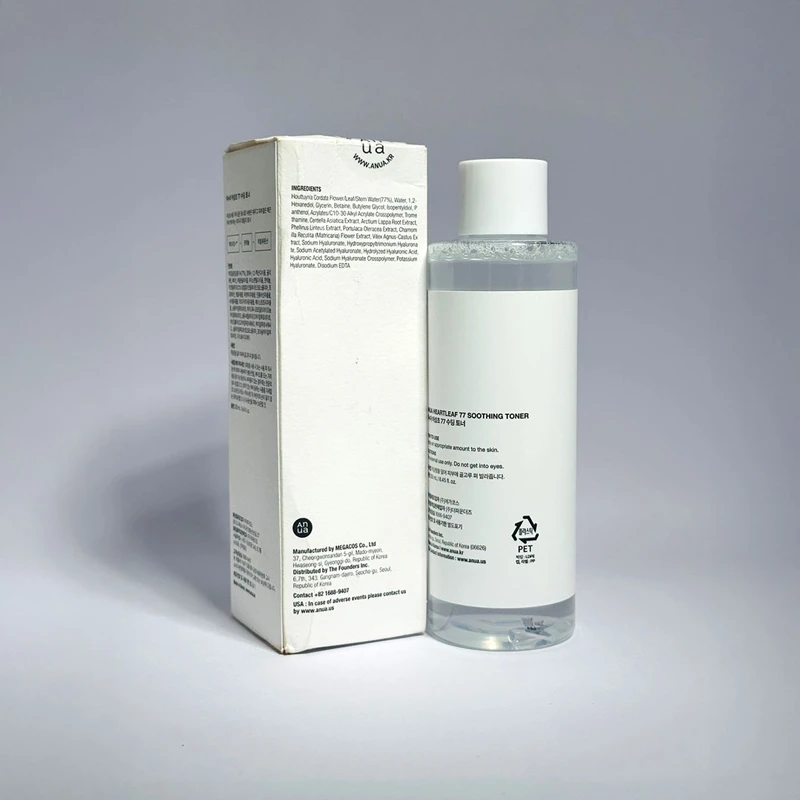 Anua Heartleaf 77% Soothing Toner 250ml