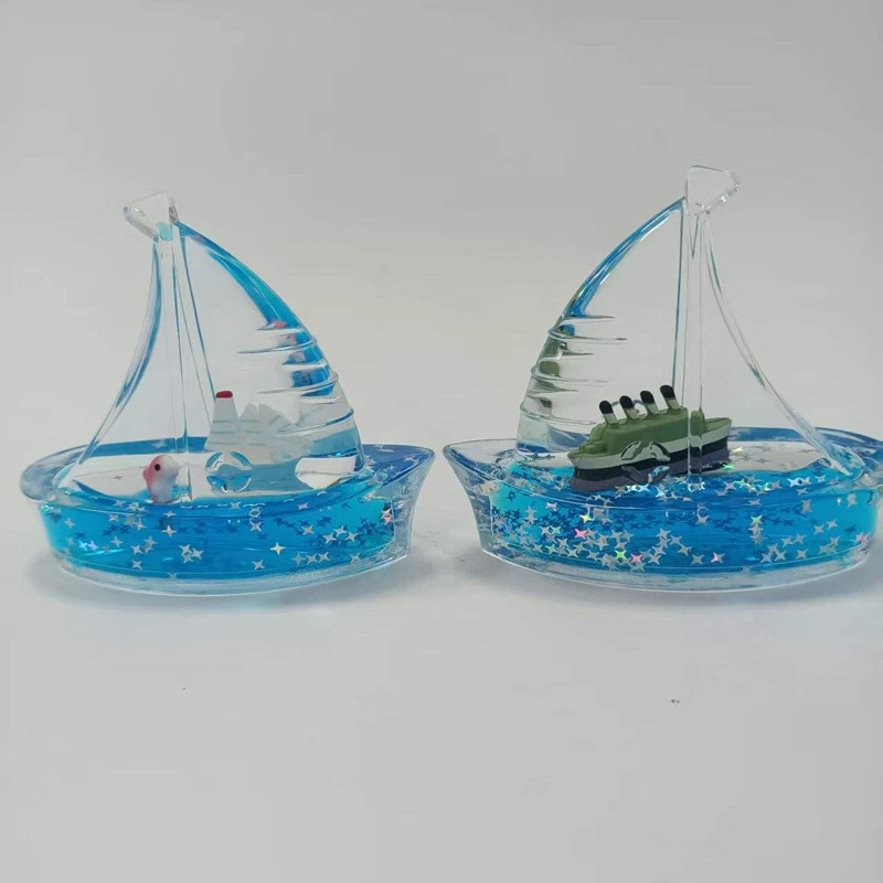 Unsinkable Cruise Ship Fluid Drift Bottle