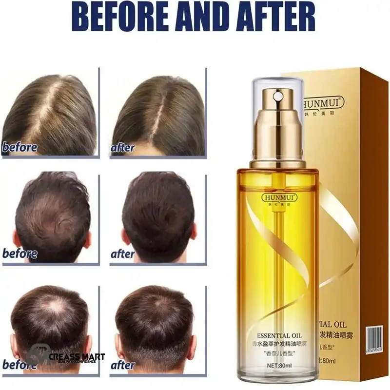 Hair Perfume Smoothing Hair Care Essential Oil Spray