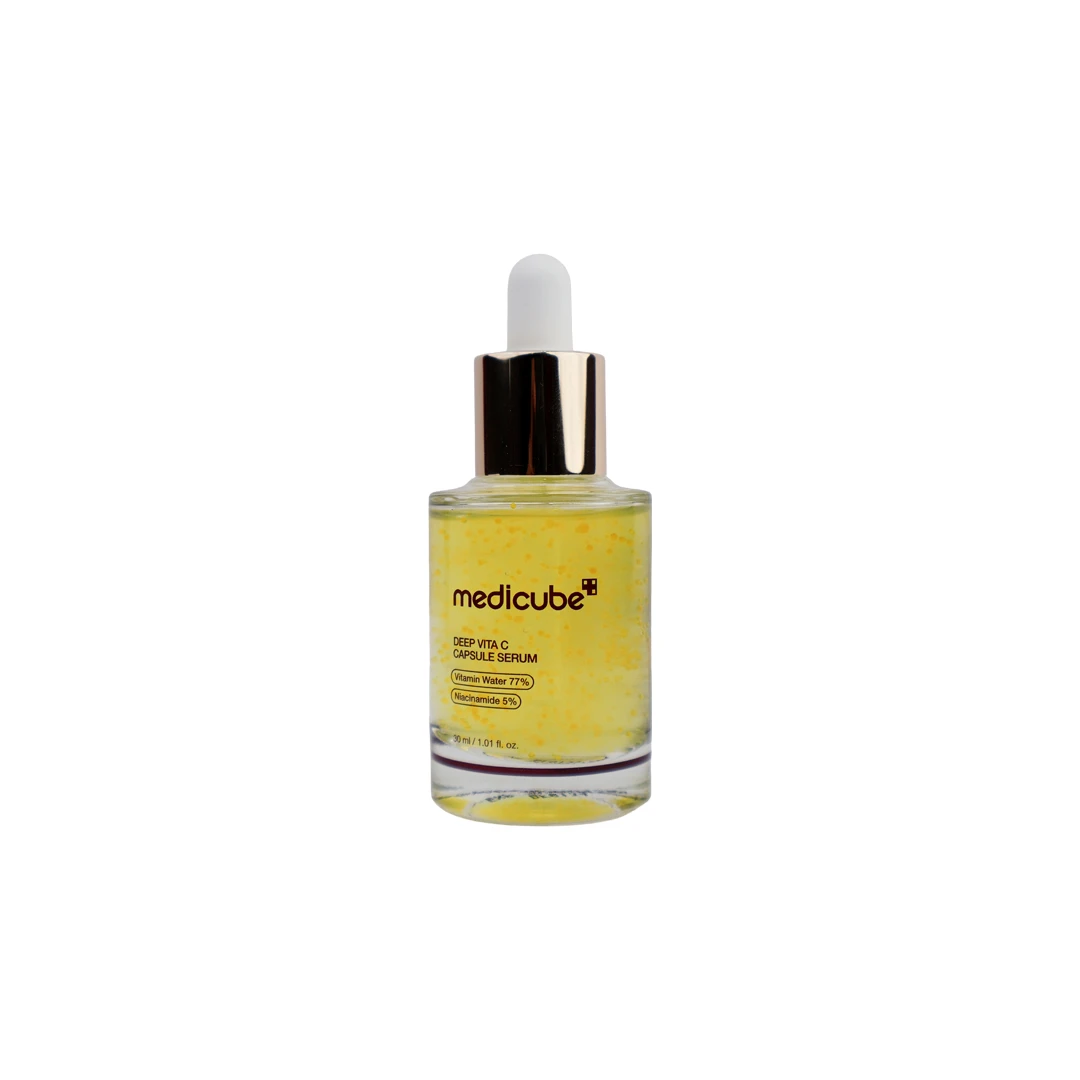 Medicube Deep Vita C Capsule Serum 30ml – Vitamin C Brightening & Dark Spot Care