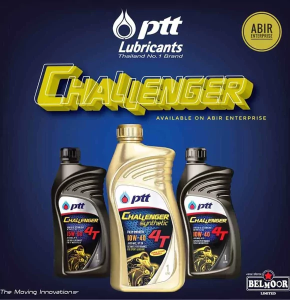 PTT Challenger 4T Synthetic Technology Motor Oil – 1L