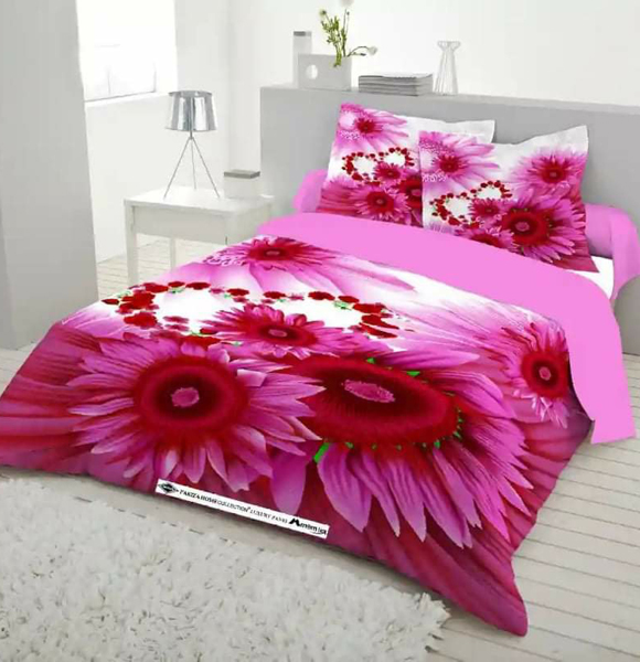 Premium Quality King Size Printed Bed Sheet GM-227