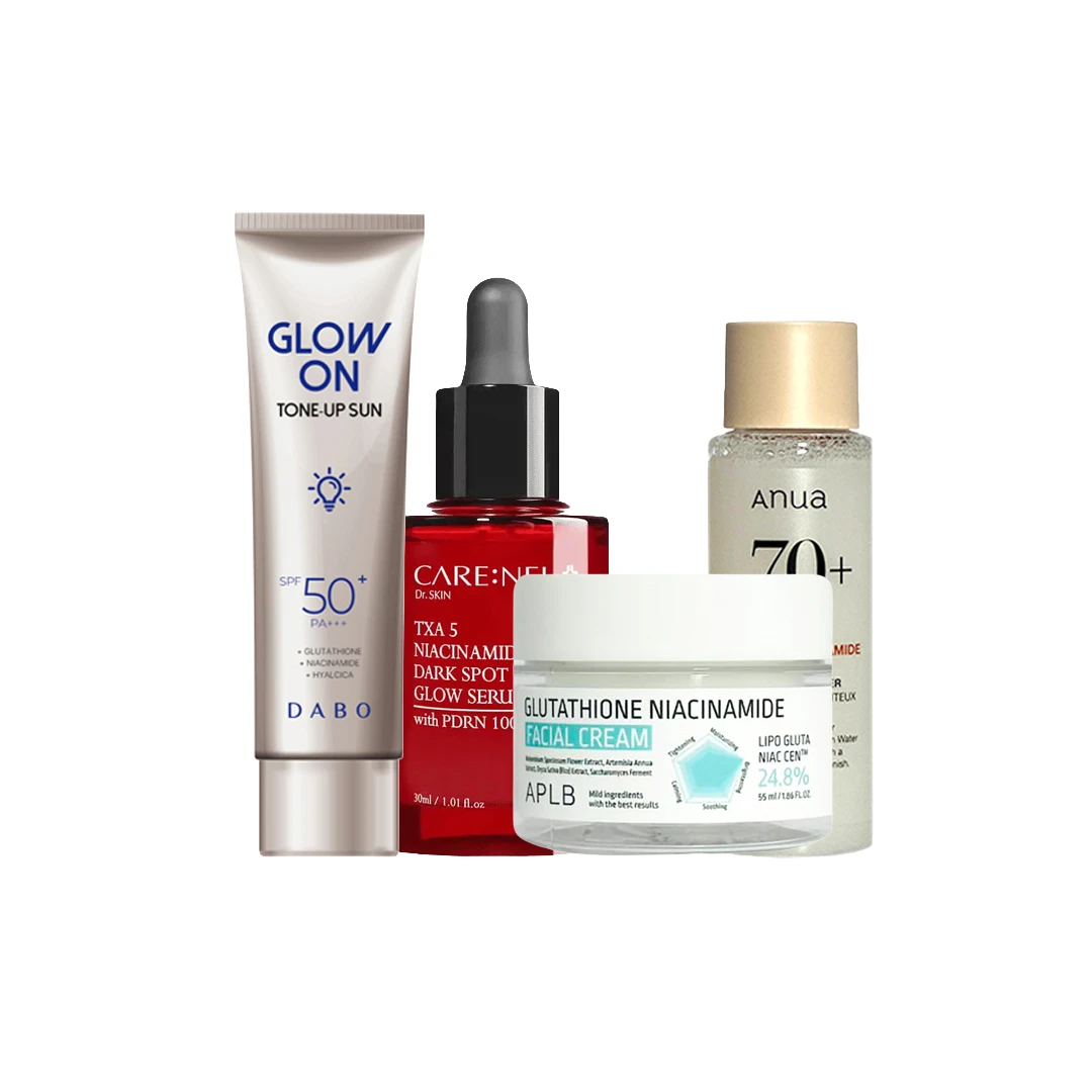 Advanced Glass Skin Glow Combo – 4-Piece Korean Skincare Set
