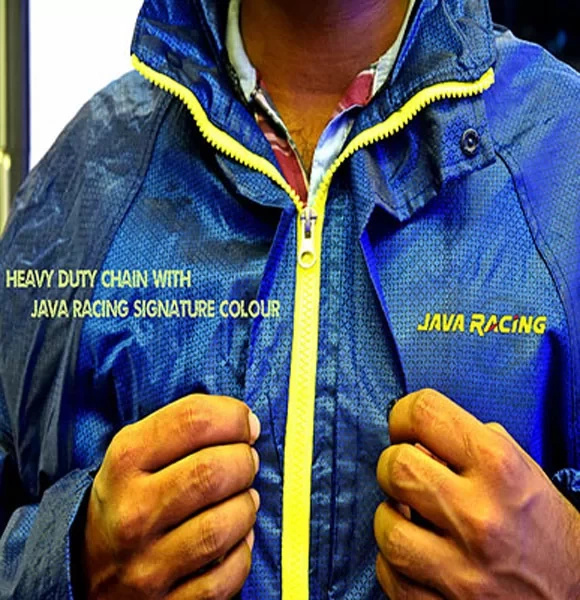 Java Racing 100% Waterproof Motorcycle Raincoat || Java Racing Carbon Raincoat
