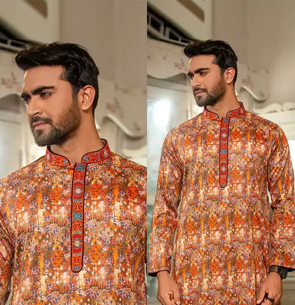 Exclusive Fashionable Eid Panjabi Collection P-1122 (Eid Collection 2023)