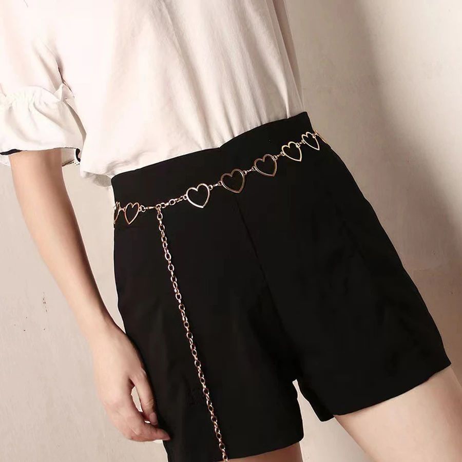 Love shape Metal Belt