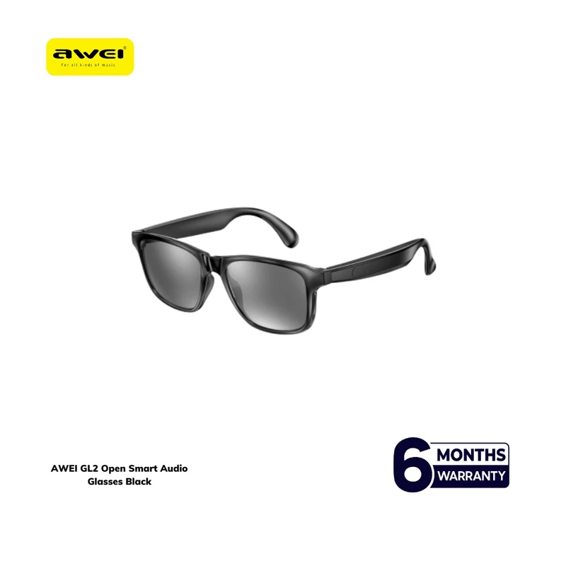AWEI GL2 Open Smart Audio Glasses with Bluetooth 5.4 & Wireless Stereo Sound