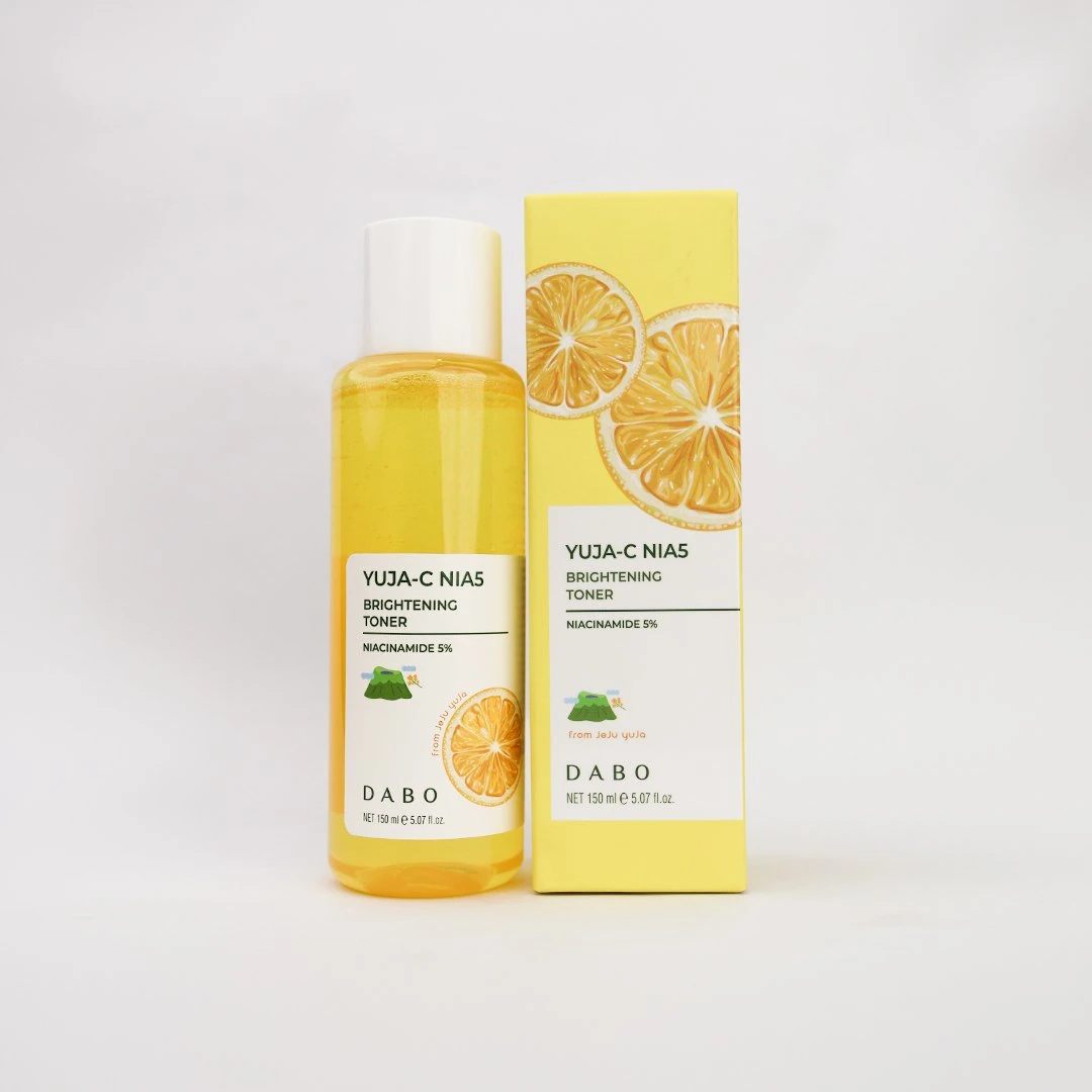 DABO Yuja-C Nia5 Brightening Toner – 150ml Korean Skincare Toner for Hydration & Radiant Skin