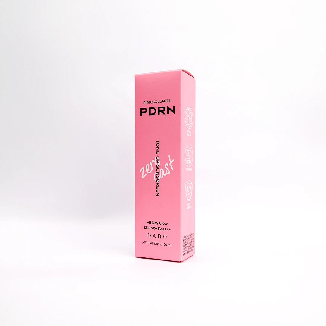 DABO Pink Collagen PDRN Tone-Up Sunscreen SPF50+ PA++++ – 50ml Korean Brightening UV Protection Sun Cream