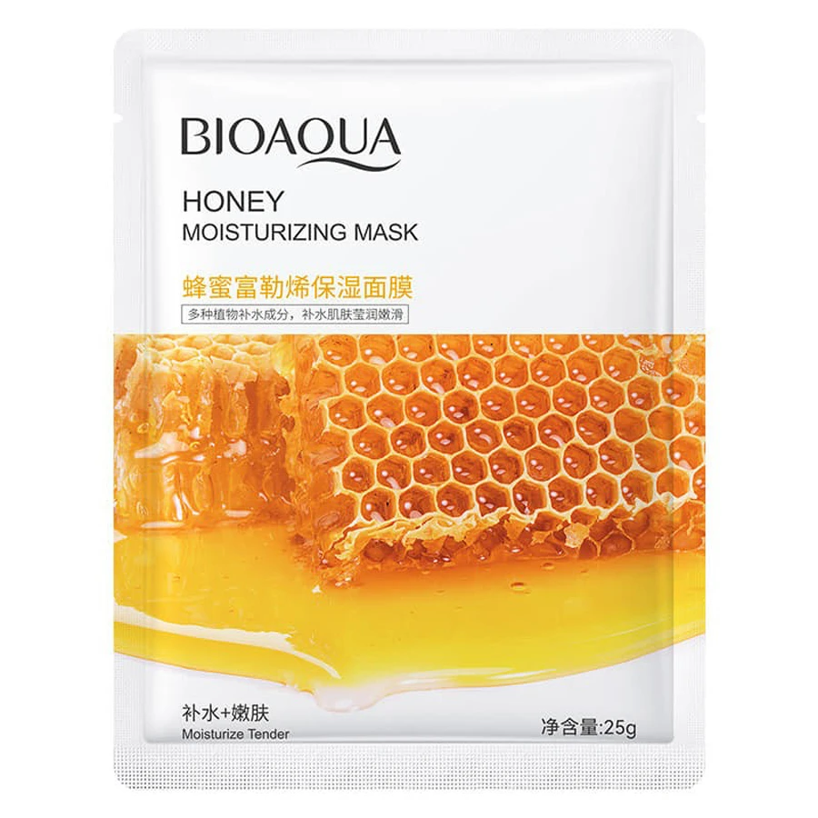BIOAQUA skin care product mascarillas faciales private label natural plant fruit beauty face mask skin care moisturizing silk facial sheet Mask- 25g