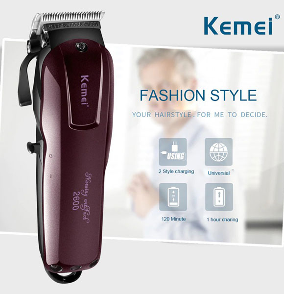 KM-2600 Kemei Hair Clipper/Beard Trimmer