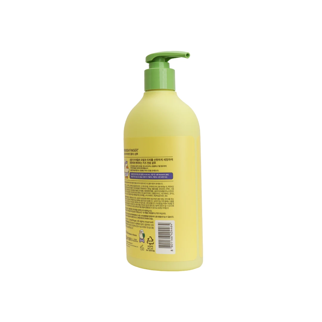 Green Finger My Kids Plus Shampoo 500ml – Peach Scent Kids Shampoo