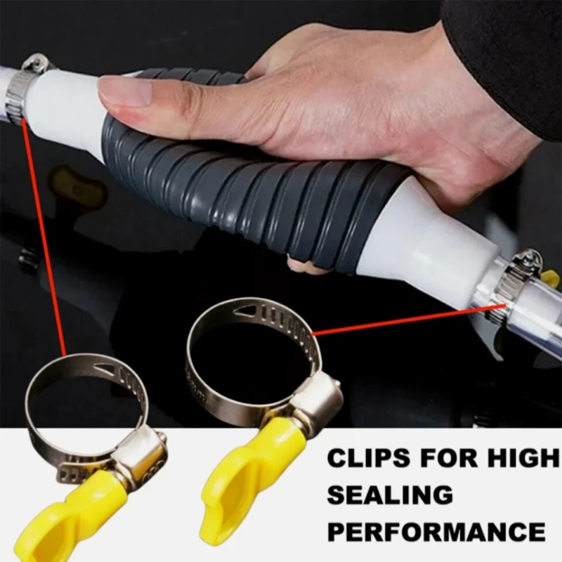 Hand Fuel Transfer Pump with Siphon Hose