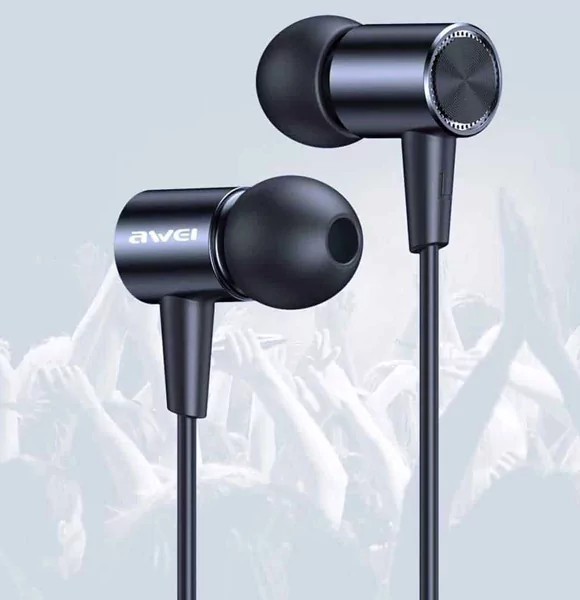 L2 Stereo Metal Ear Earphone Super Bass HIFI Earbuds Earpieces With Mic