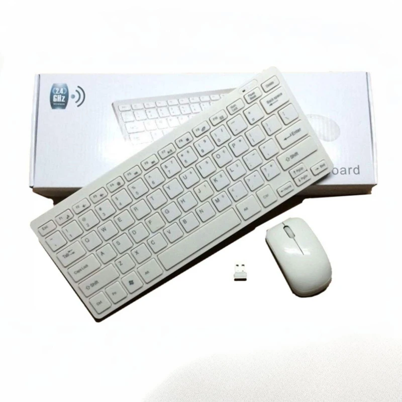 KM901 Wireless Keyboard and Mouse Combo – 2.4GHz Ergonomic Desktop Combo Set