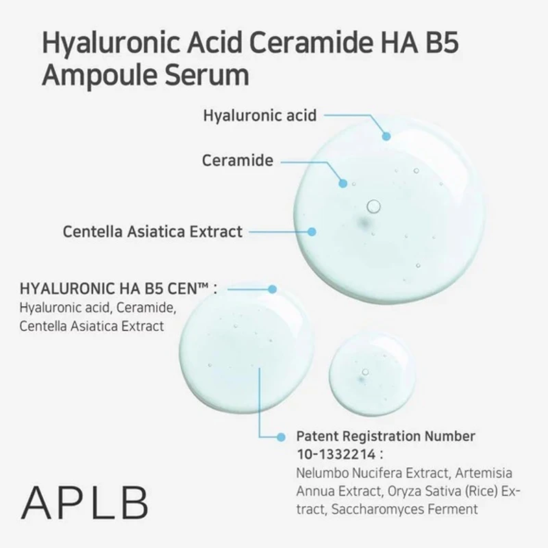 APLB Hyaluronic Acid Ceramide HA B5 Ampoule Serum 40ml