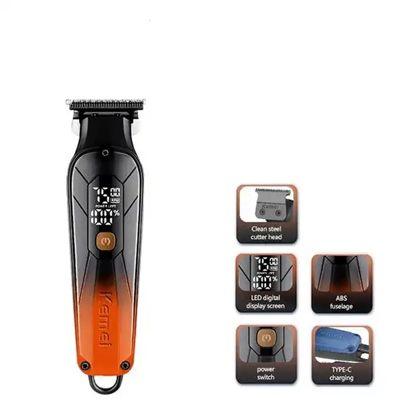 Kemei KM-1741 Rechargeable Beard And Hair Clipper