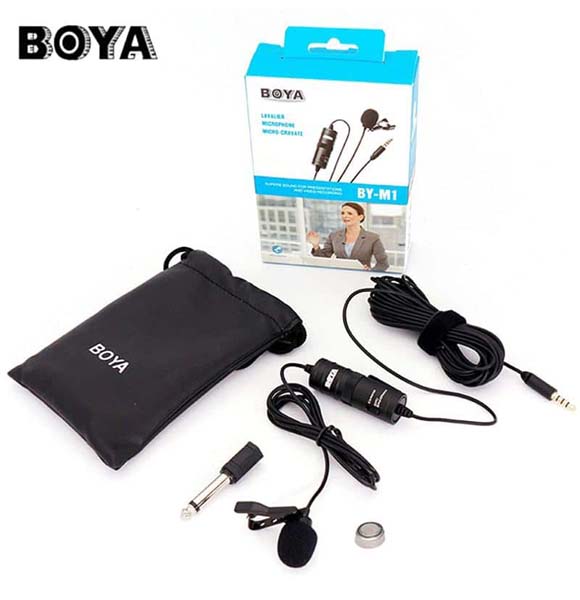 BOYA M1 Microphone For Smartphone, DSLR, Laptop & PC [Master Copy]