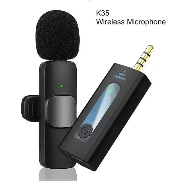 K35 Wireless Microphone For 3.5mm Supported Devices