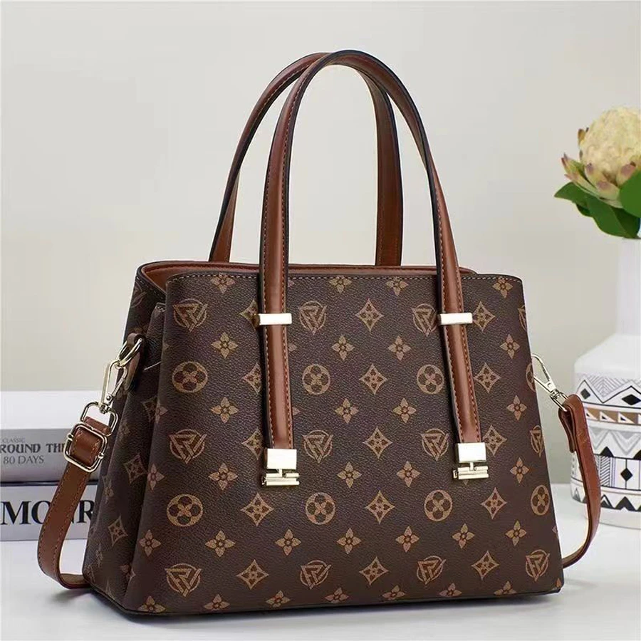 LV-Inspired Big Size Tote Bag