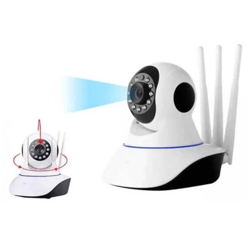 Three Antenna Robot Wifi IP Camera