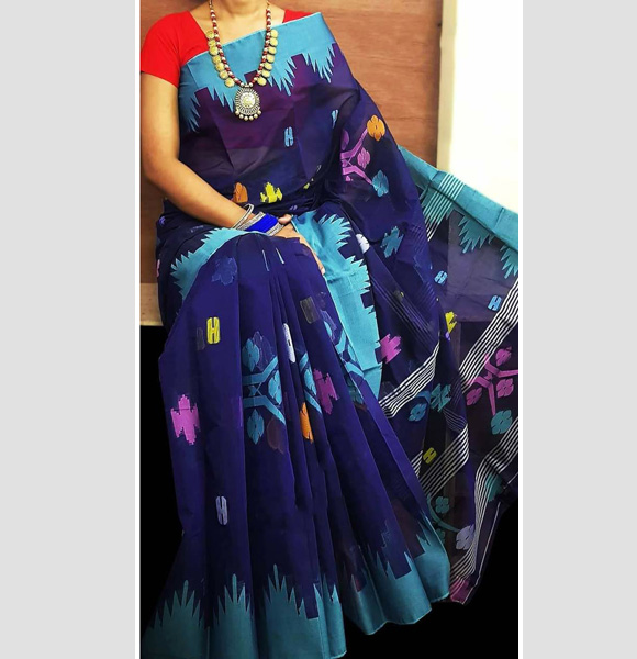 Half Silk Monipuri Saree GM-961