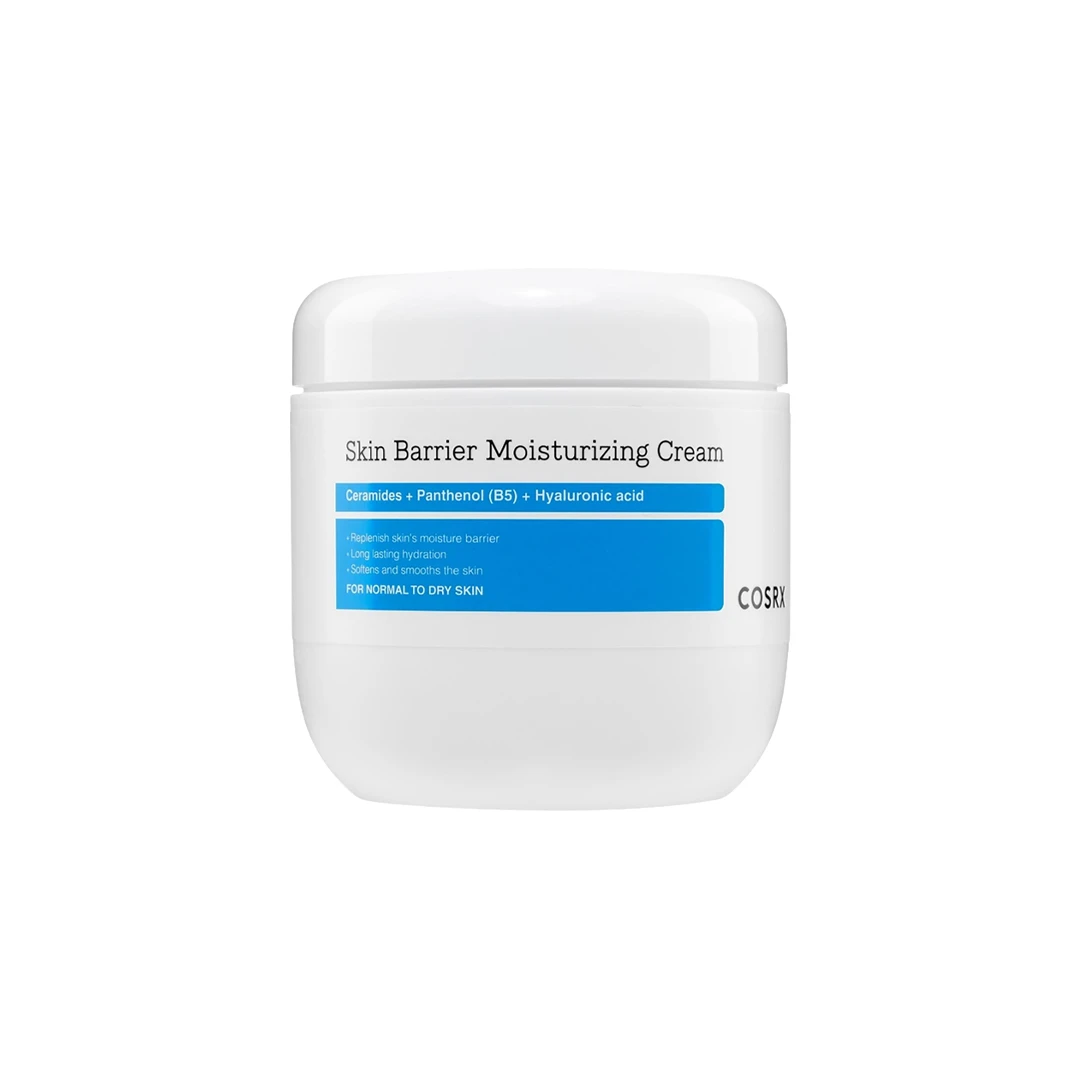 COSRX Skin Barrier Moisturizing Cream 450ml – 5-Ceramide Complex, Panthenol & Hyaluronic Acid Hydrating Face & Body Cream