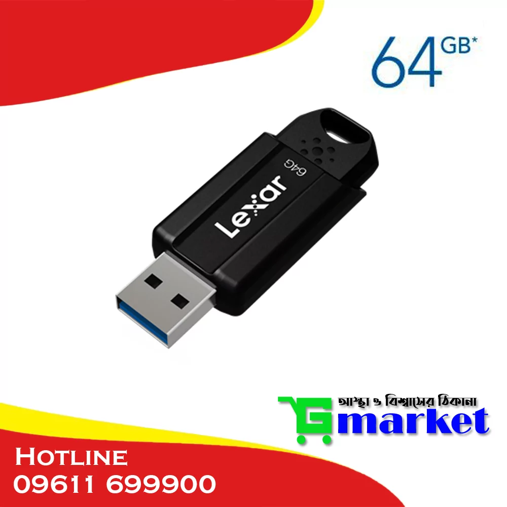 LEXAR JUMPDRIVE S80 -(64GB) USB 3.1 Flash Drive