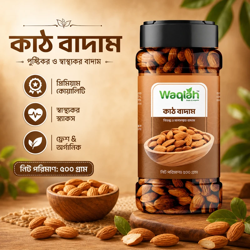 কাঠ বাদাম - Premium Wood Almond