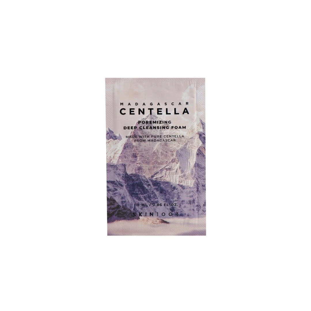 SKIN1004 Madagascar Centella Poremizing Deep Cleansing Foam 1.5ml – Pore Care & Oil Control