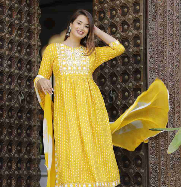 Ready Made Nayra Cut Gown (JNV)